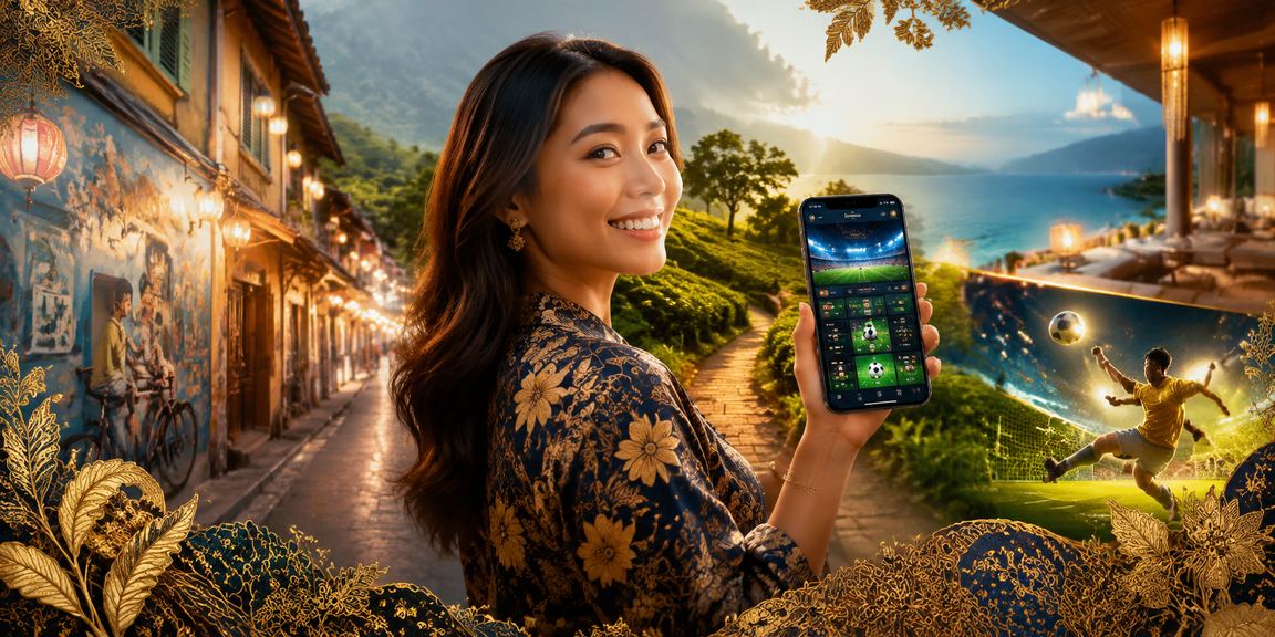 Strategi tip pertaruhan bola sepak di Penang dengan motif batik Malaysia brickbear888